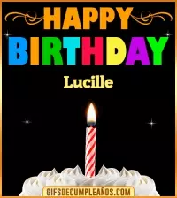 GiF Happy Birthday Lucille